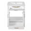 Meuble-lavabo avec lavabo, 2 portes et 1 tiroir basculant-344280231