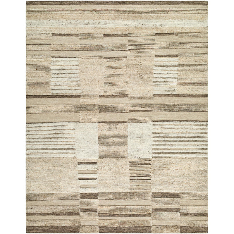 Folklore Hand Knotted Area Rug, Rectangle 8' x 10'