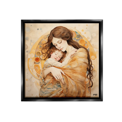 " Traditional Mother & Child Floater Frame " by RB