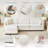 Sayette 4-Piece 112'' Upholstered Modular Sectional with Ottoman-1696673655