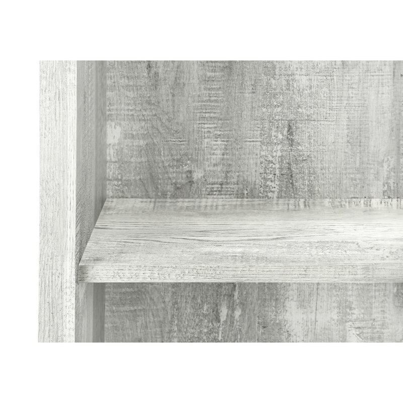 Bibliothèque de bureau grise 48 "H