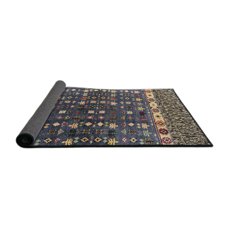 Abstract Indoor Rug, Round 5'