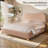 Lovensky Upholstered Wool Platform Bed-704515187-683026626