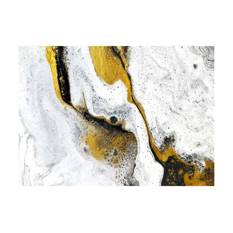 Marble 2 - Single Picture Frame Print, 215.392 cm H x 164.592 cm W, Matt White