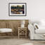 «Grazing Bison long Riverbank», reproduction sous verre encadrée, design par Paco Young-264936370-264936334