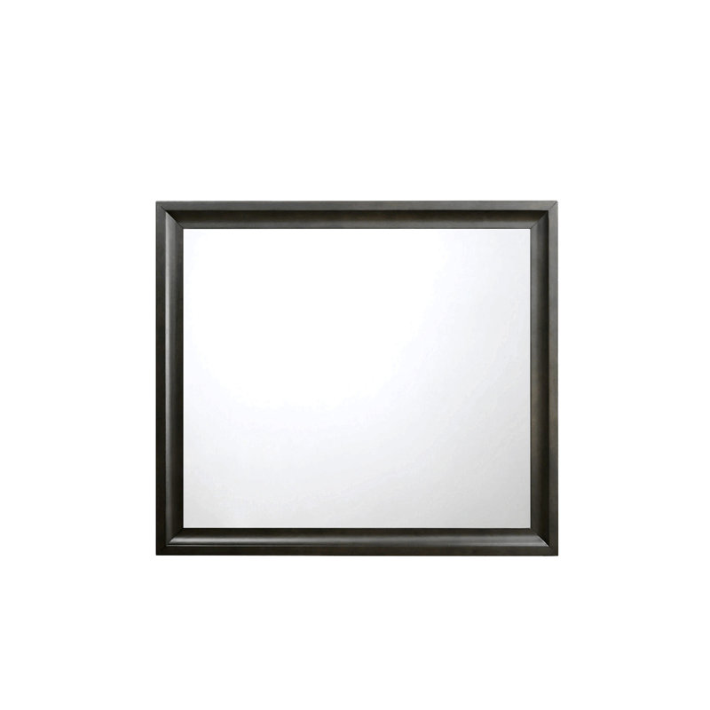 Soteris Antique Gray Finish Mirror