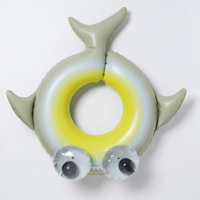 Sunnylife: anneau de piscine pour enfants - tribu de requins, flotteur gonflable
