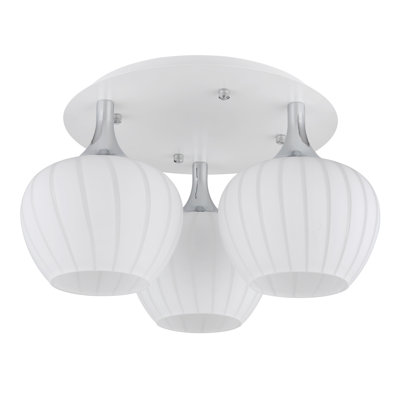 Glass Flush Mount
