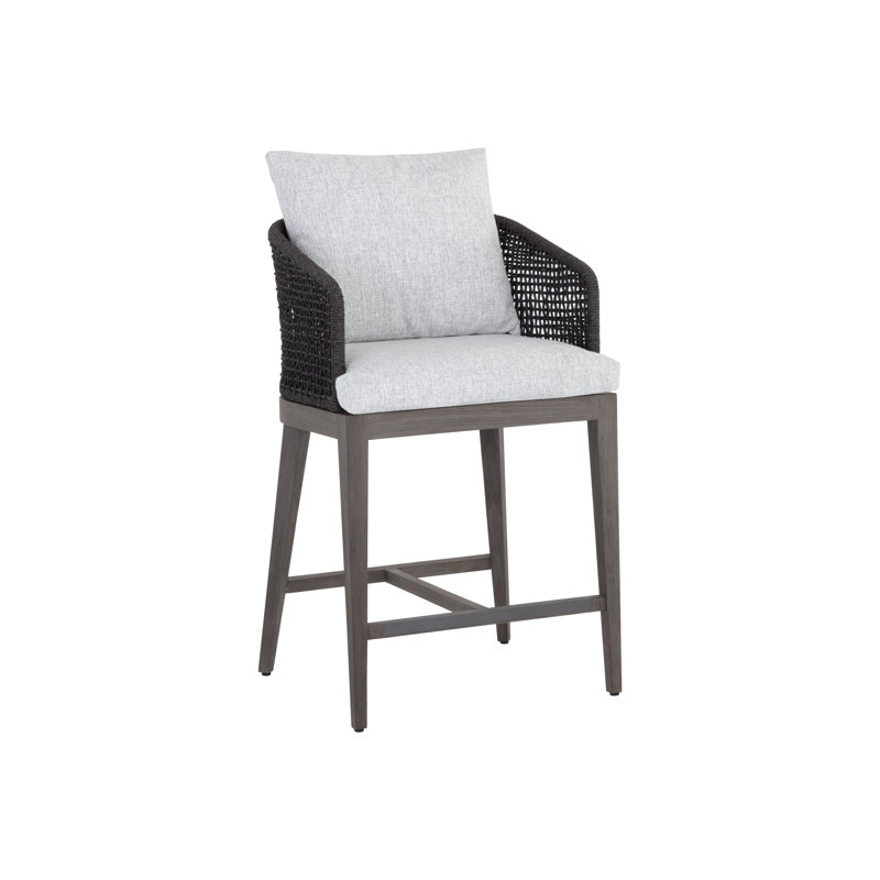 Capri Outdoor Teak Bar Stool