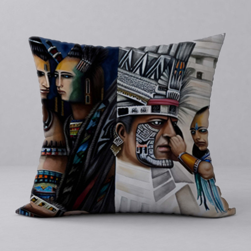 Reversible Throw Pillow