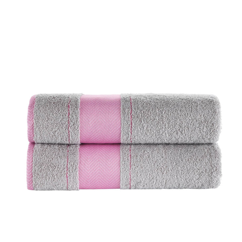 Serviettes de bain Kafthan, Gris clair