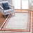 5X7 Area Rug Non-Shedding Stain Resistant Bordered For Bedroom Decor-1002845629-1002845628