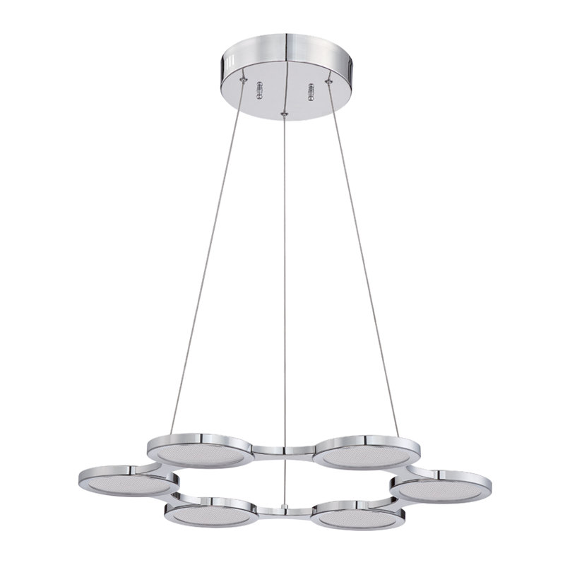 Lustre géométrique 6 lumières unique Rennes