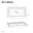 Voltaire 48" x 32" Acrylic White, Single-Threshold, Center Drain, Shower Base-1071425514