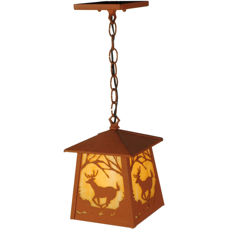 Luminaire suspendu géométrique 1 lumières lanterne