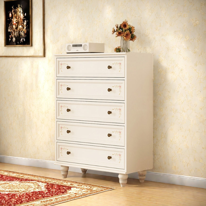 Retro Country Simple Painted Accent Chests