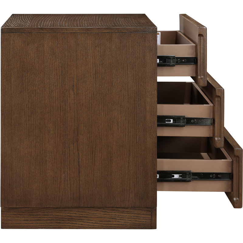 Table de chevet Dillsboro, Brun