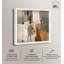 Art mural bohème Patchwork Plains II Shadowbox par Art Remedy, cadre blanc, 25 x 25-592905475-592905487