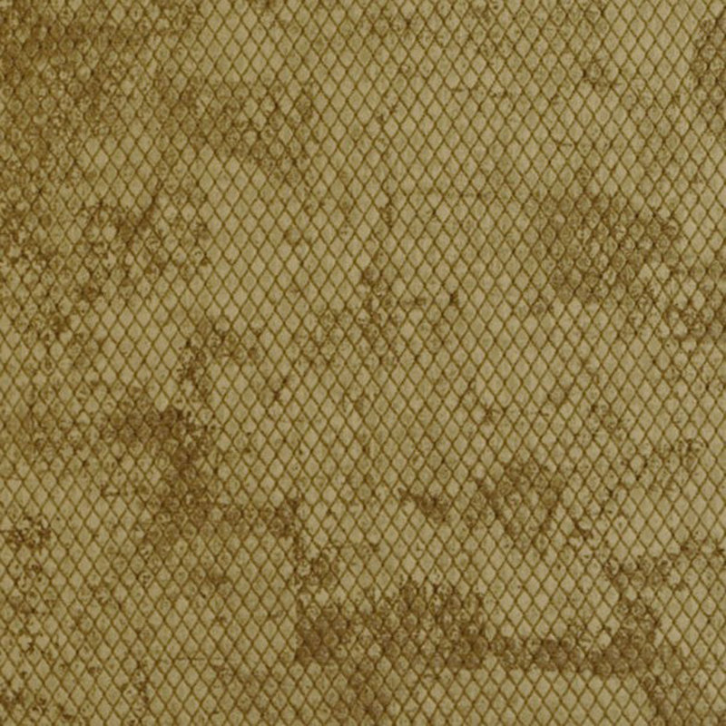 Plutus carte cachée texturée tissu texturé avec motif de losanges rectangulaire, 20 po x 36 po, Or rétro