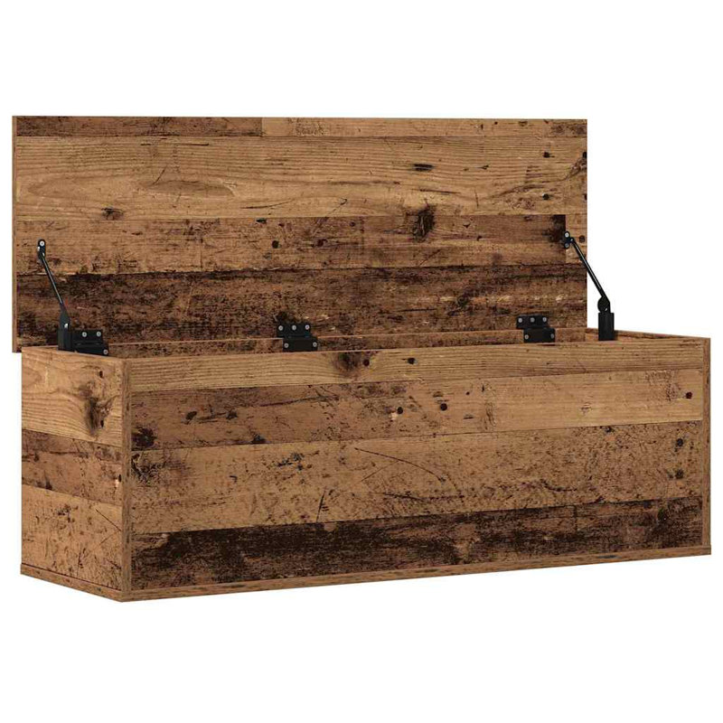 Camp Trunk / Footlocker, Old Wood