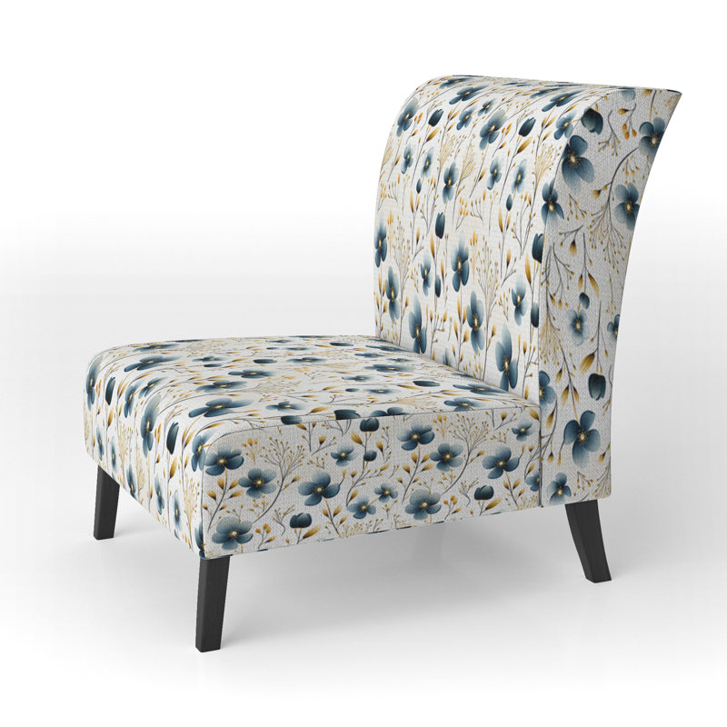 Fauteuil de chambre Blue Essence Petals