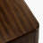 Louie Walnut Nightstand Mid Century Modern Spindle Base Solid Oak Rectangle End Table with Drawers