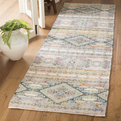 Amanda Hand Loomed Performance Geometric Rug