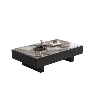 Luxury-Style Microcrystalline Stone Coffee Table