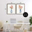 Ensemble de 2 cadres flottants chinois Bouquet rose chinois, design par Carol Robinson-1654140600-1654140603