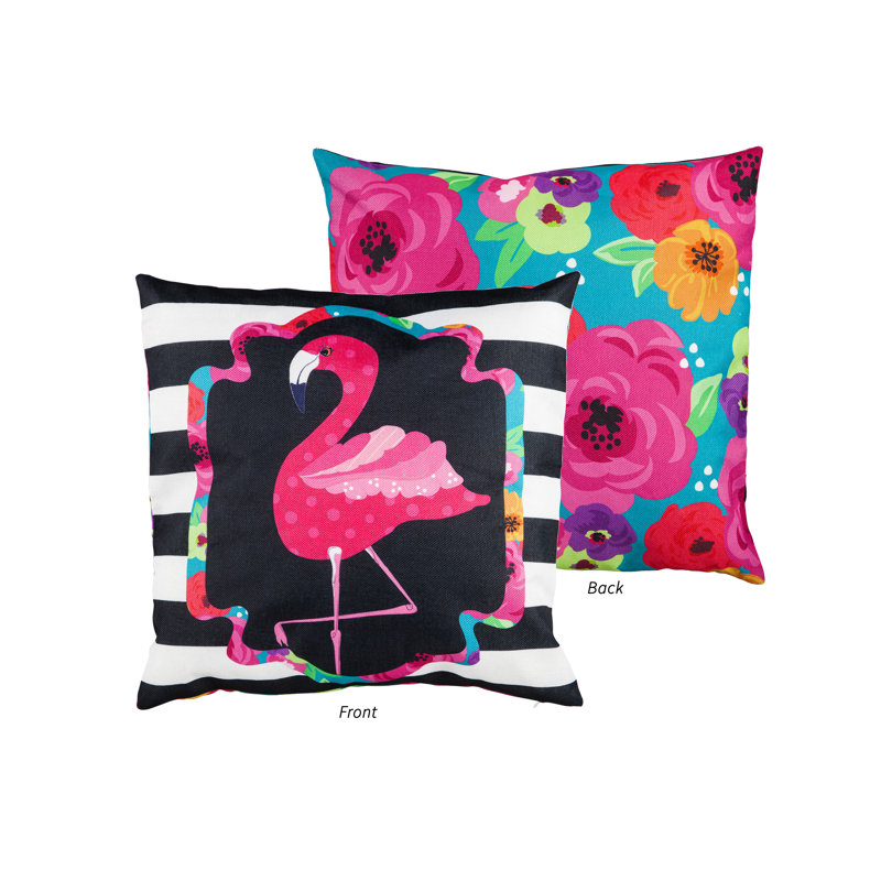 Housse de coussin Flamingo