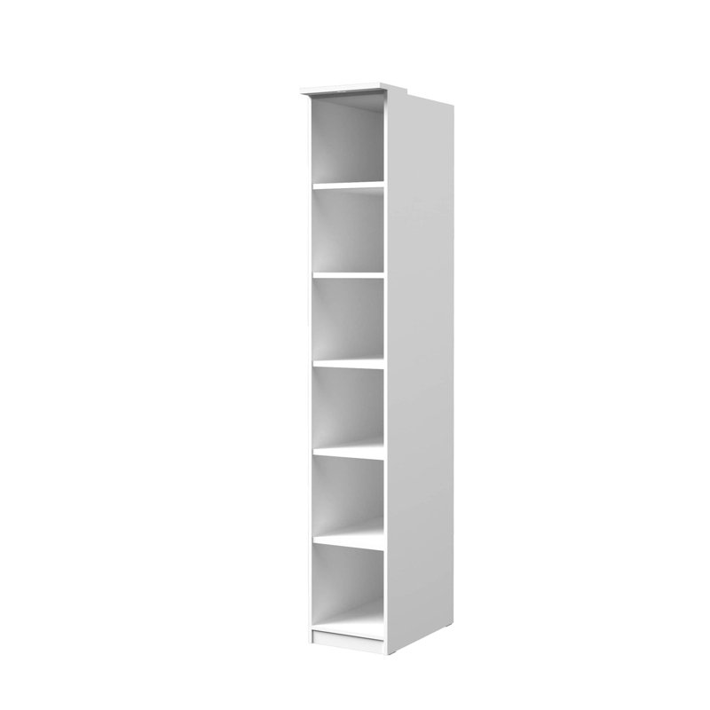 Akiah 217cm H x 35cm W Library Bookcase Bookcase