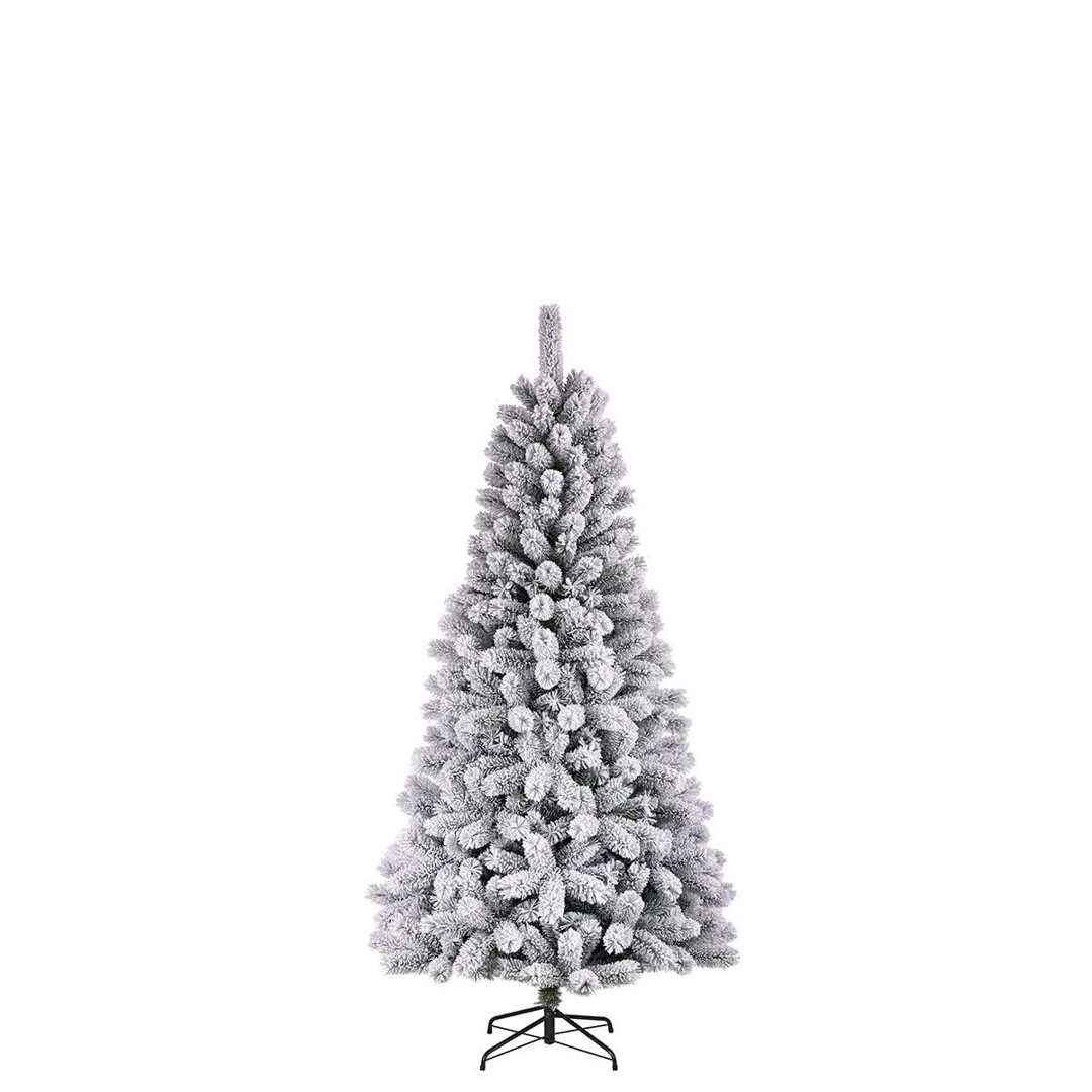 Künstlicher Weihnachtsbaum 150 cm Weiß mit Ständer