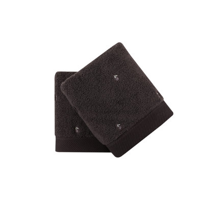 Ensemble de 2 serviettes de bain 100% coton
