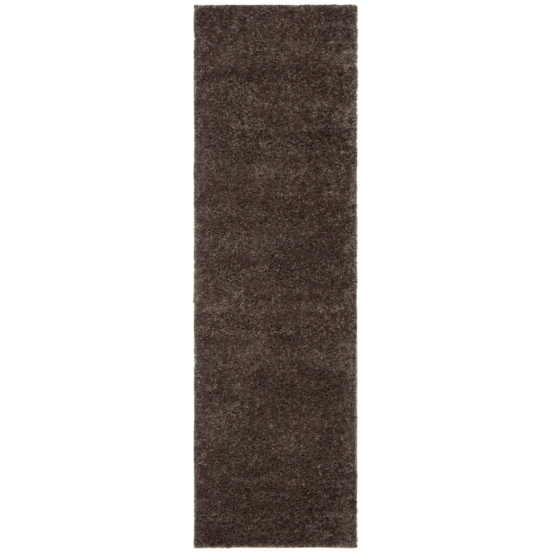 Peake Shag, Brown, Runner 69 x 183 cm