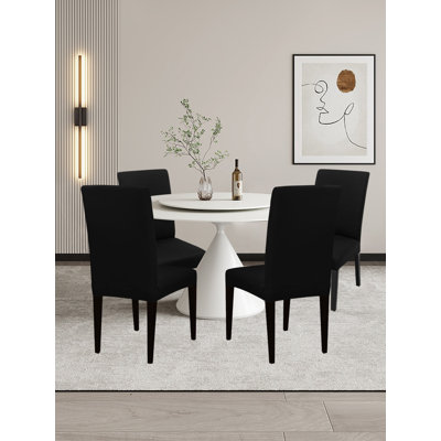 Dining Chair Covers, Parsons Chair Slipcover Set Of 6,