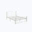 Structure de lit double en acier