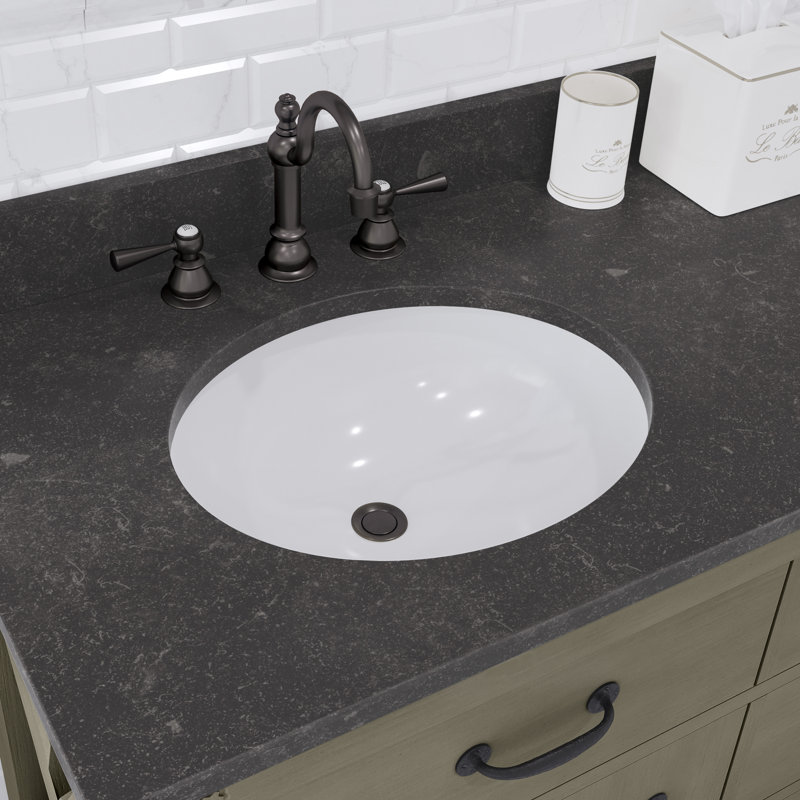 High Arc Torch Widespread Bathroom Faucet with Drain Assembly, Porcelain Lever, Brushed Nickel