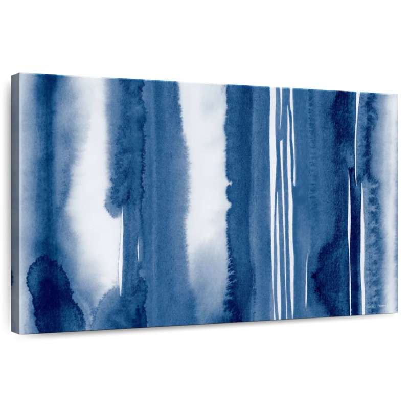 Étude de couleur indigo Avery, H 8 po x l 12 po