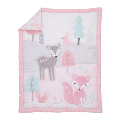 Ensemble de literie pour lit de bébé 4 pièces conforest friends Krebs