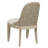 Chinita Upholstered Side Chair in Oyster