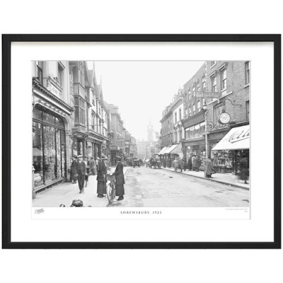 Shrewsbury, 1923 - Single Picture Frame Print