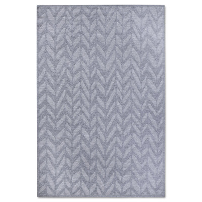, Grey/Brown/Blue , Geometric Kollektion 1883 Machine Woven Area Rug