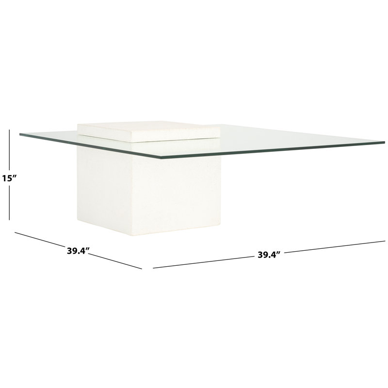 Sophibeth 2 Piece Concrete Patio Tables Set