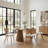 71" Farmhouse Oval Extendable Dining Table with Slatted Base-487461441