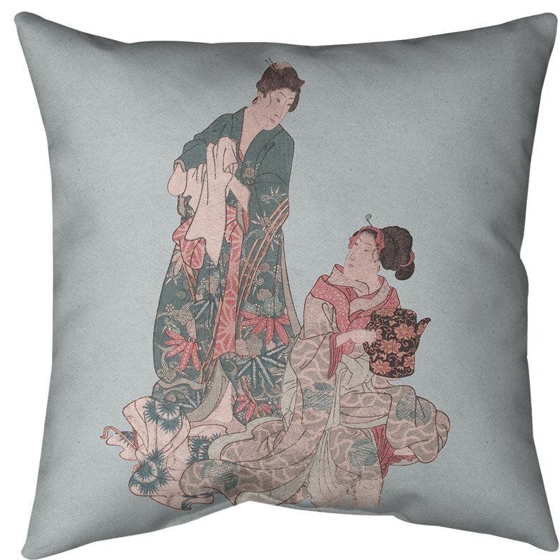 Coussin wellspring of amour, Vert, Duvet synthétique, Polyester filé