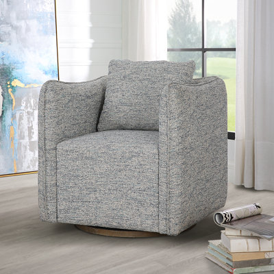 Javad Upholstered Swivel Accent Chair