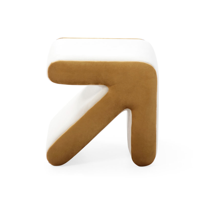 Repose-pieds Creative Velvet