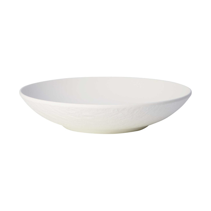 Villeroy & Boch Manufacture Rock 14.5 oz Pasta Bowl, White