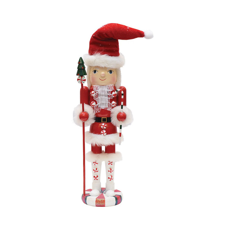 Casse-noisette de Noël en bois 13,75 po