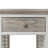 Islamorada - End Table - Dapple Grey and Blanc Finish